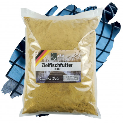 Zite Fishing Grundfutter Feeder Zielfischfutter Fertigmix 3 kg Angelfutter