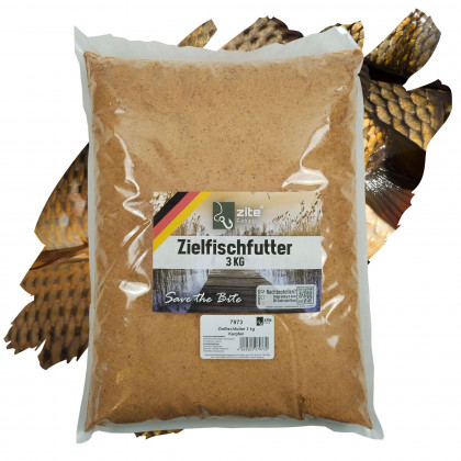 Zite Fishing Grundfutter Karpfen Zielfischfutter Fertigmix 3 kg Angelfutter