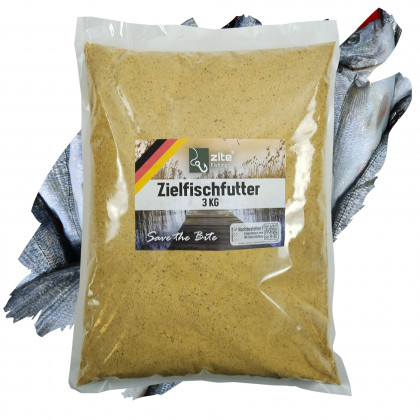 Zite Fishing Grundfutter Brasse Zielfischfutter Fertigmix 3 kg Angelfutter